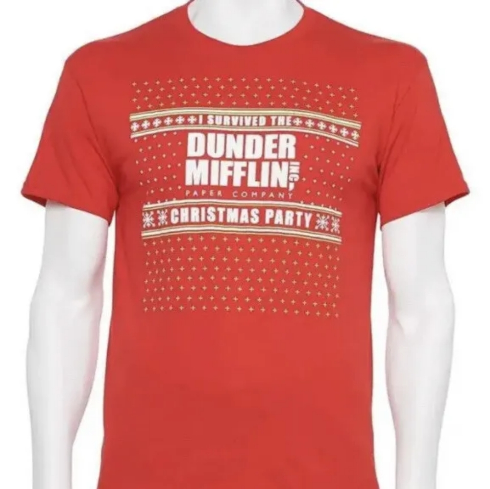The office Christmas tee